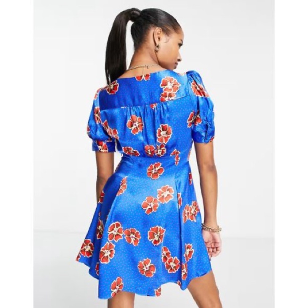 TOPSHOP Mini Tea Dress - Picture 3 of 7